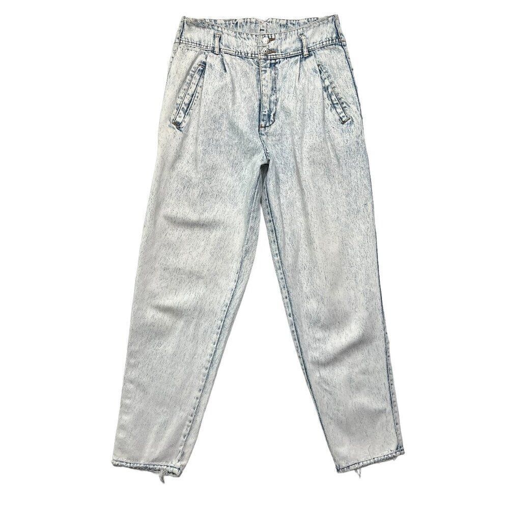 Maggie Chase Acid Wash Jeans Women's Size 14 Blue‎ High Waist Vintage Denim
